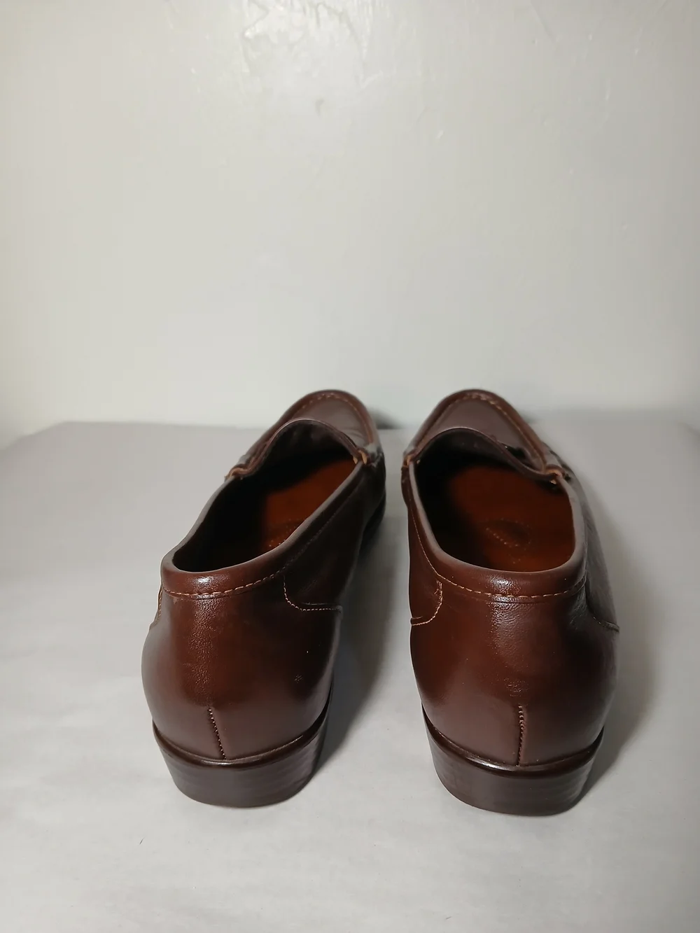 SAS Tripad Women's Brown Leather Loafers Sz. 10 Slim